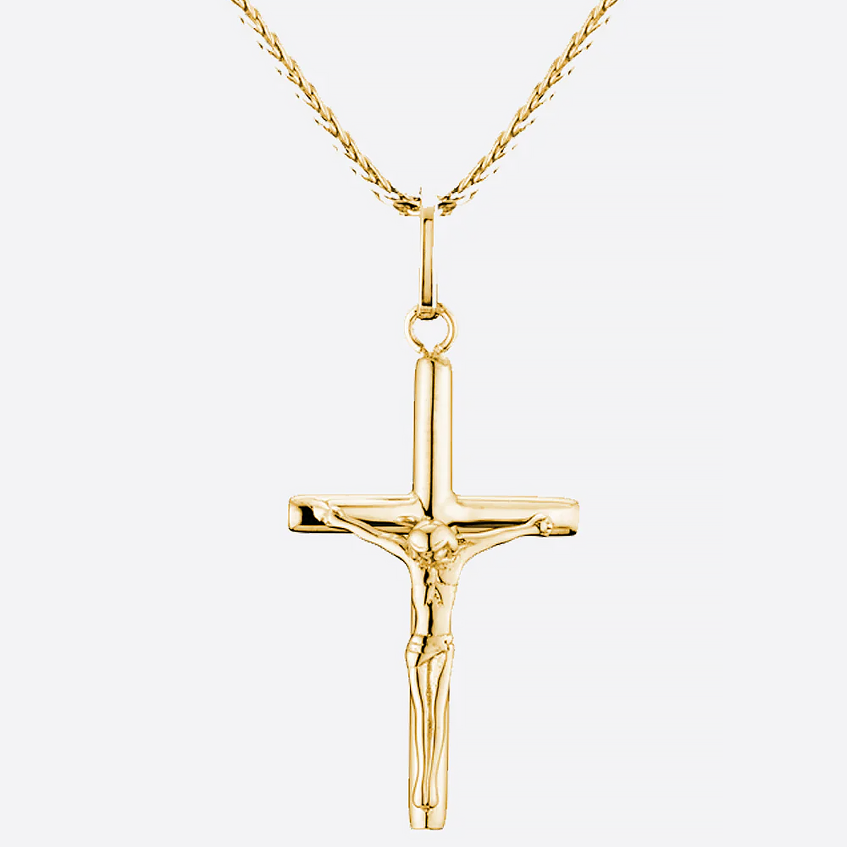 CRUCIFIX. | Gold Crucifix Pendant