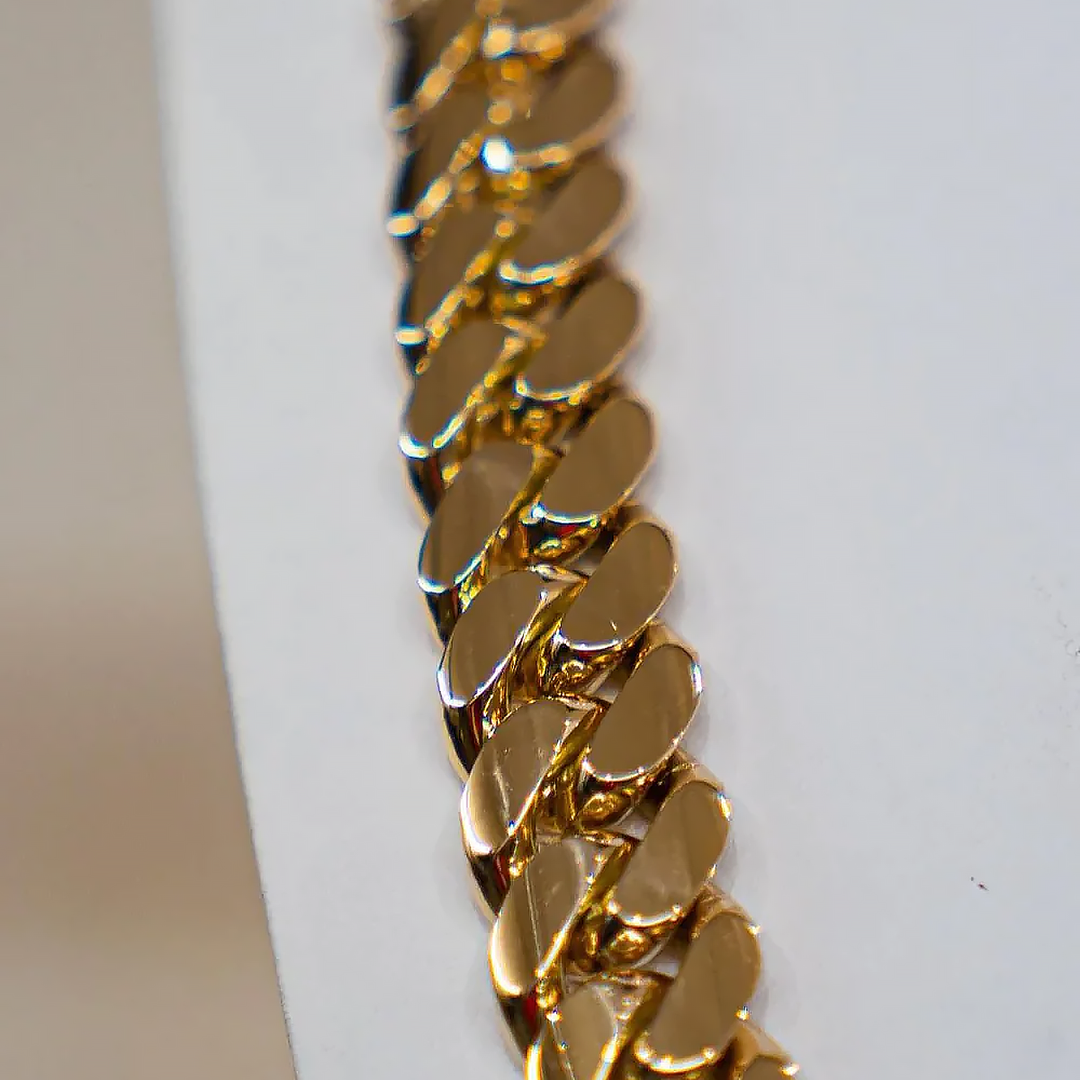 CUBANA. | 17MM Gold Cuban Link Chain 18K