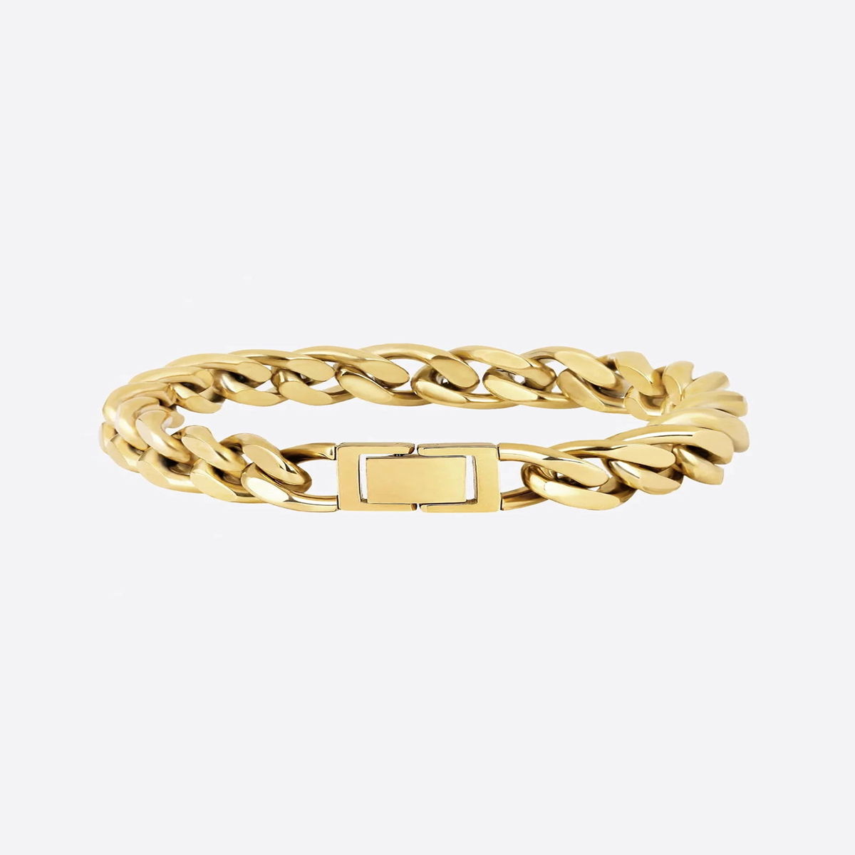 GRIBOX. | 6MM Gold Cuban Link Bracelet 18K