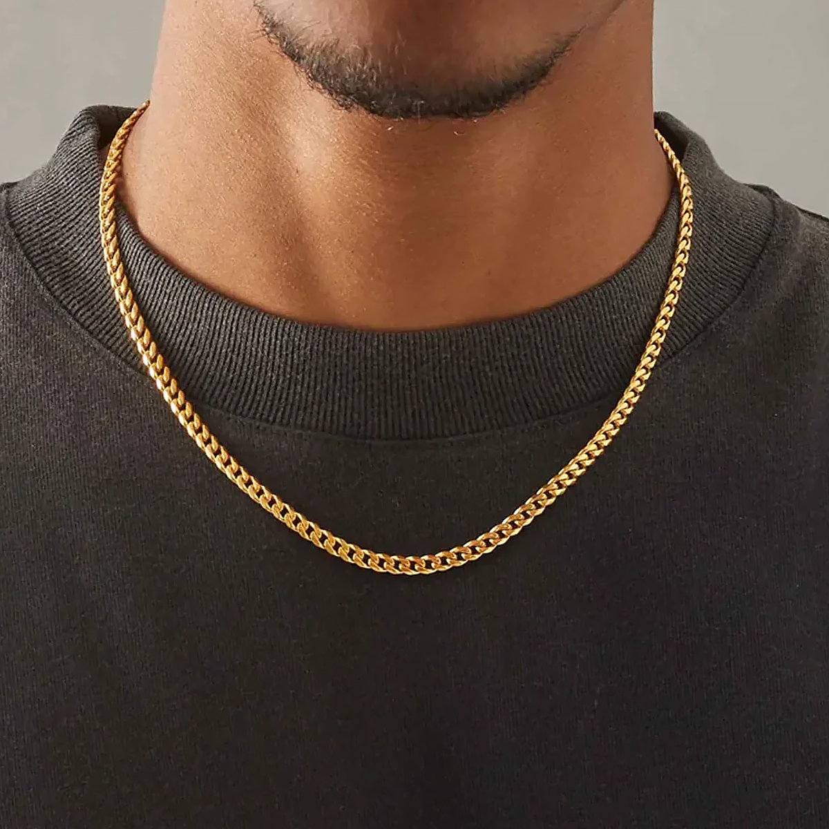 GIROX. | 6MM Guld Cuban Link Kæde 18K