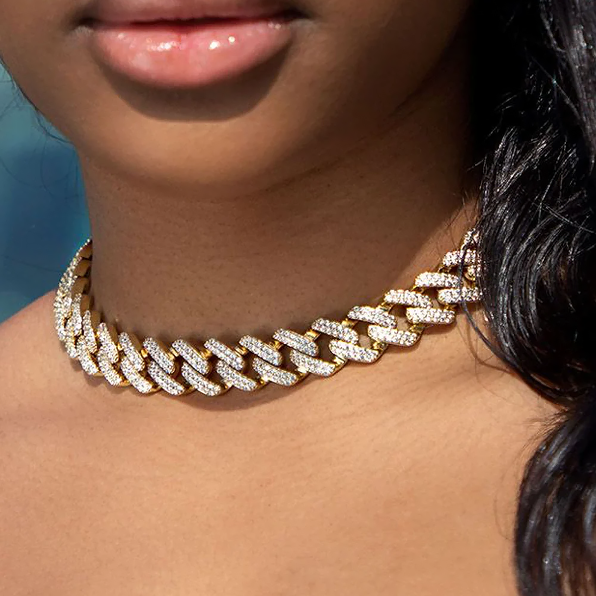 GOLYX. | Guld Cuban Link Kæde 19MM