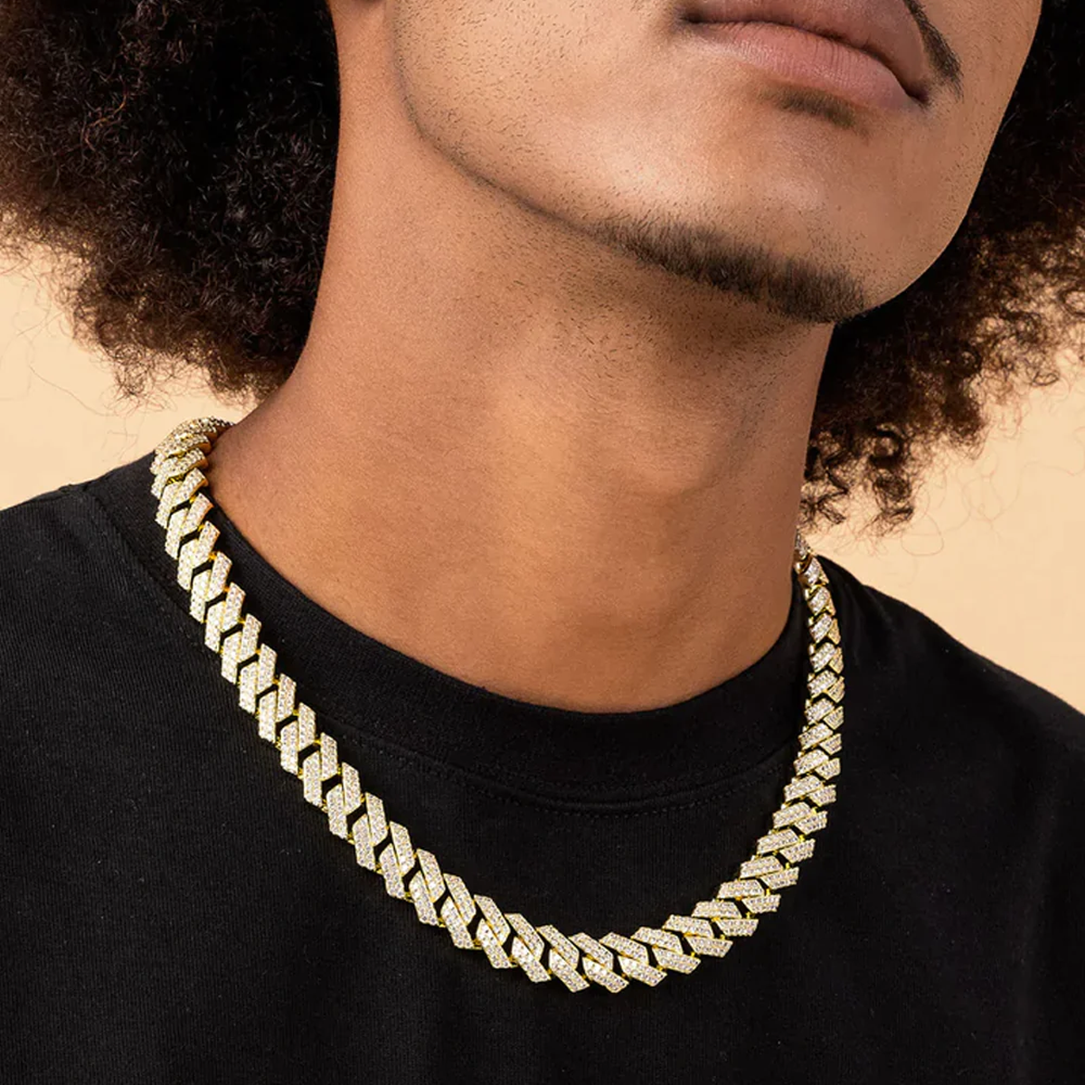 GOTIL. | 12MM Guld Cuban Link Kæde