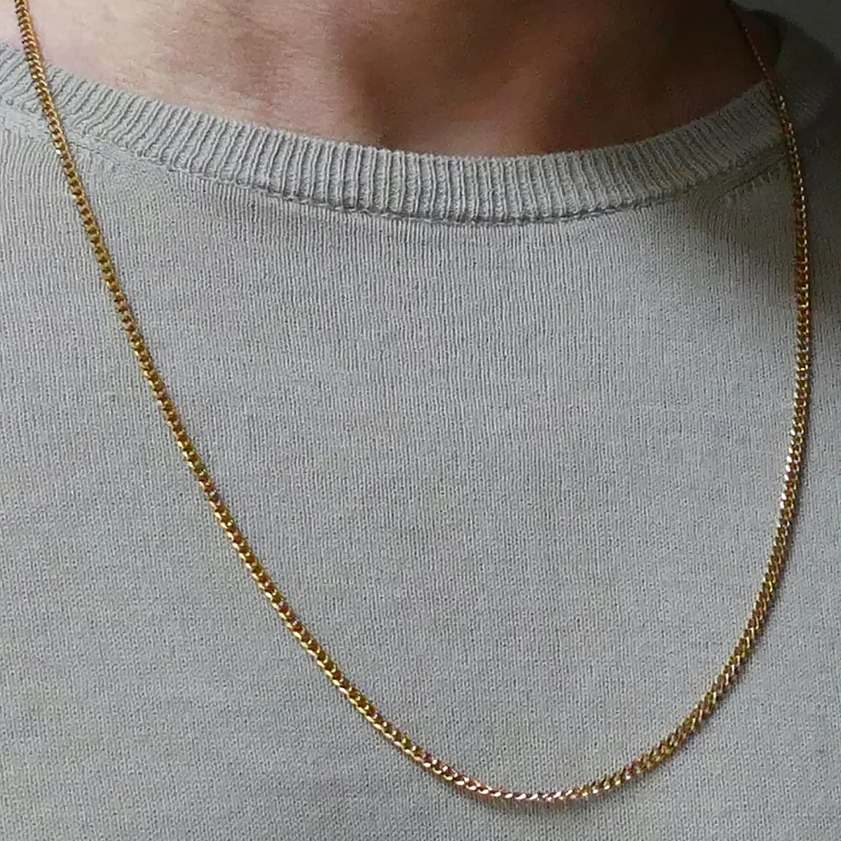 GYLAN. | 3MM Cuban Link Kæde 18K