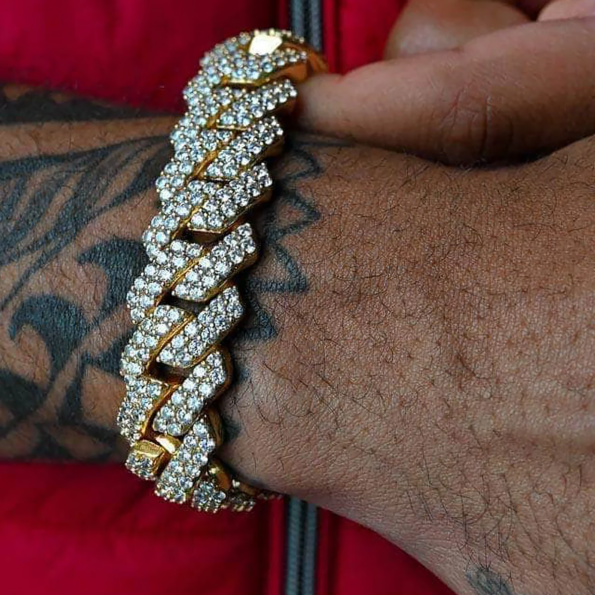 GYMON. | Guld Cuban Link armbånd 19MM