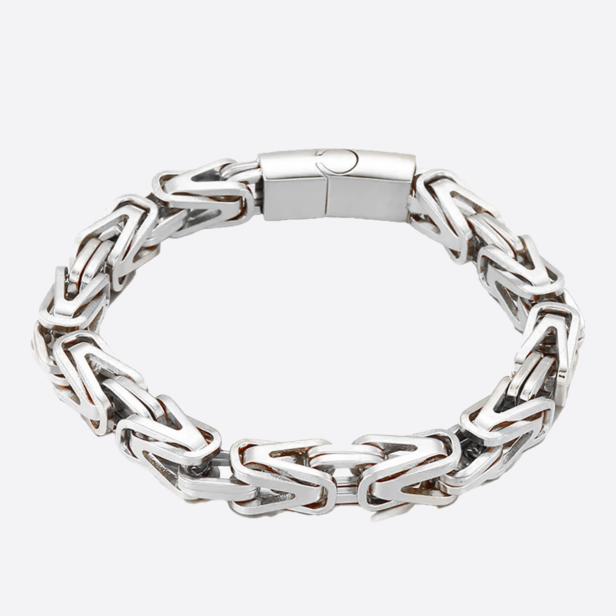 SINTOX. | 8MM Silver King Bracelet