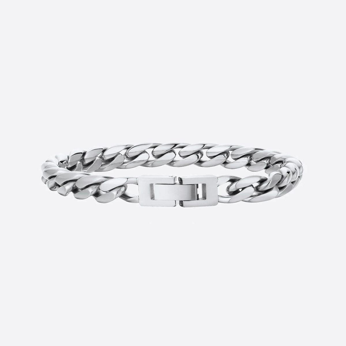 SIRBOX. | 6MM Silver Cuban Link Bracelet