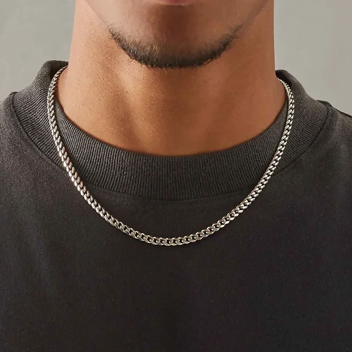 SIROX. | 6MM Sølv Cuban Link Kæde