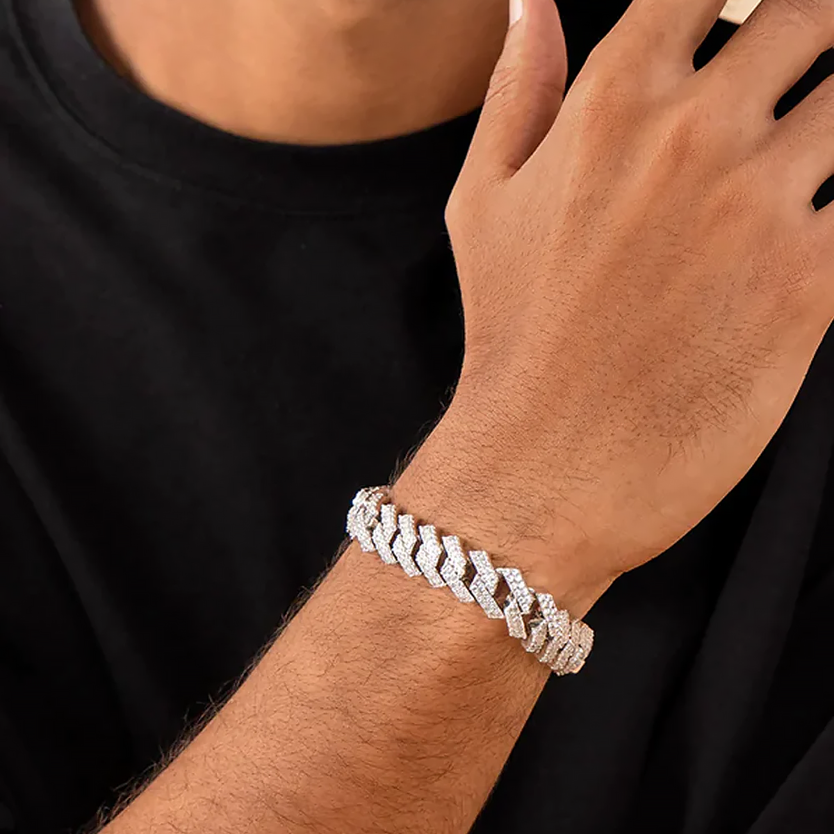 SYLIM. | 12MM Cuban Link Armbånd