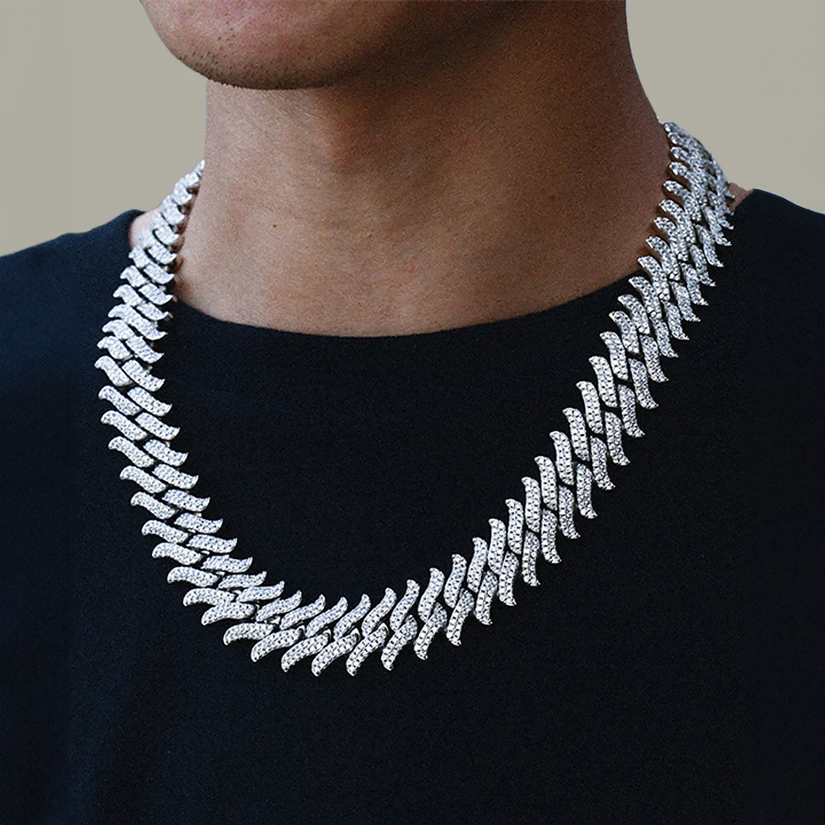 SYLYX. | Sølv Cuban Link Kæde 19MM